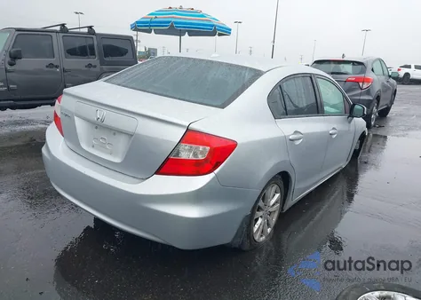 2012 Honda Civic Ex-L z USA, uszkodzony, nr VIN 2HGFB2F9XCH504546